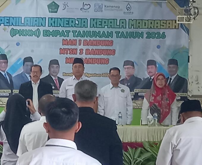 PKKM MAN 1 Bandung 2026 Dorong Madrasah Semakin Efektif, Profesional, Berprestasi dan Unggul